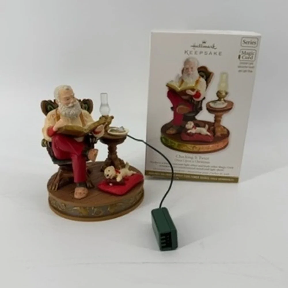 Hallmark Keepsake 2011 Checking It Twice‎ Once Upon a Christmas Ornament QX8929